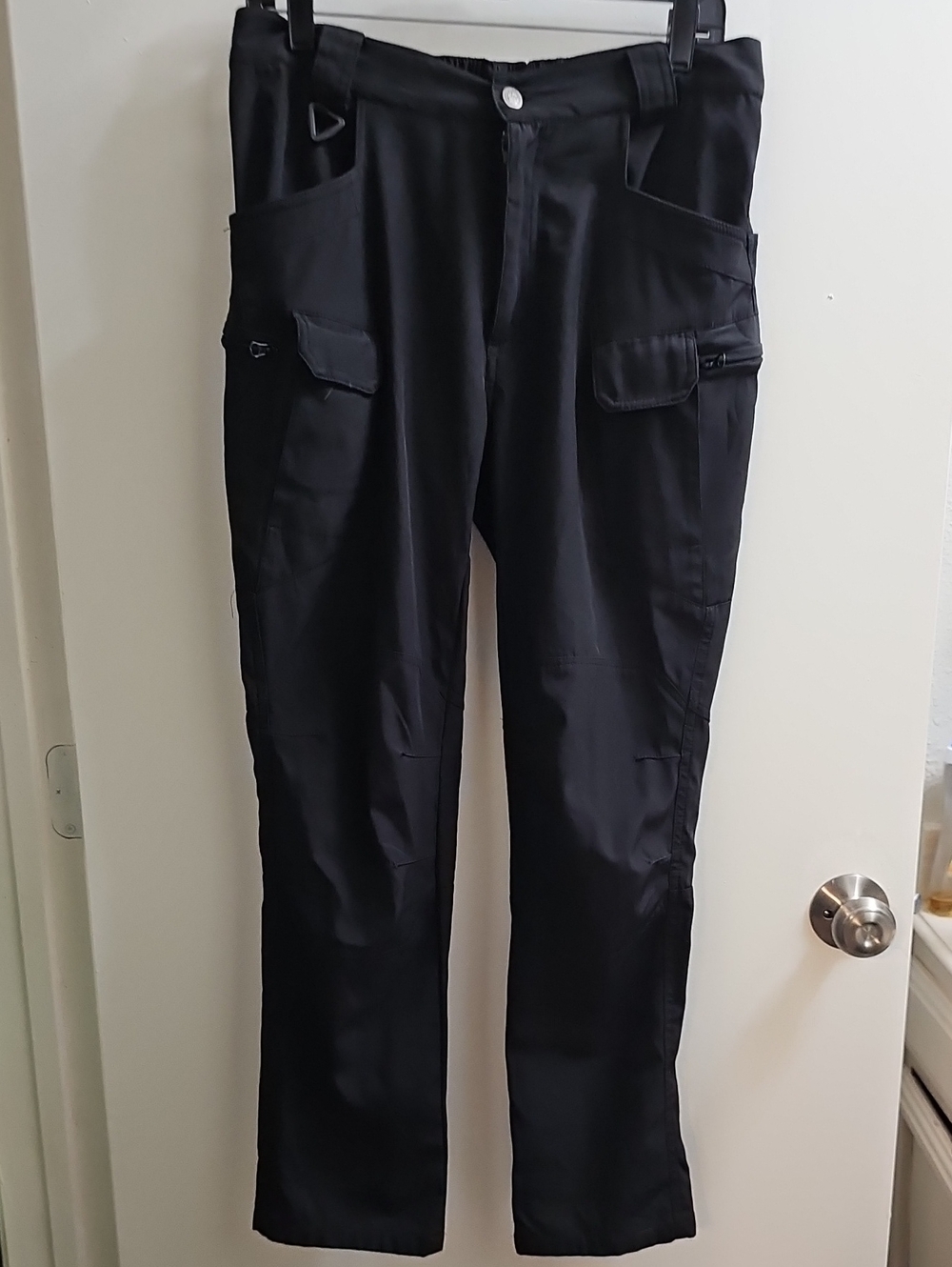 Men's Black Utility Cargo Pants